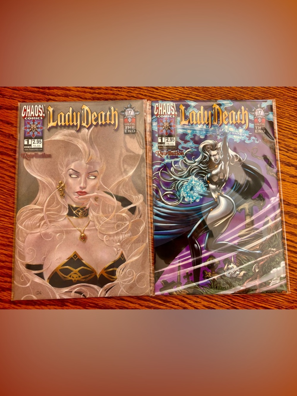 Lady Death Comic Set of Two (Retribution)